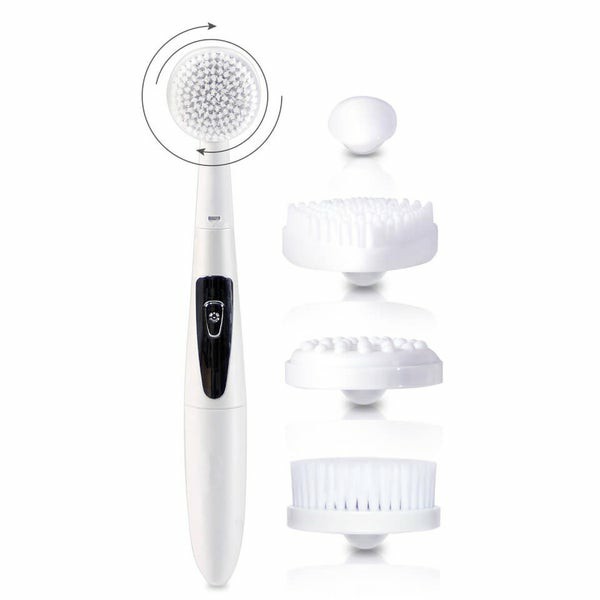 4 In 1 Facial Cleansing Brush, Exfoliator And Massager Body Brushes