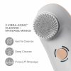 Barefaced 3 Vibra-Sonic Cleanse And Massage Brush – Grey Electrical Facial Devices