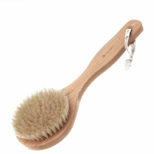 Classic Short Handled Body Brush With Natural Bristle (Medium Strength) Body Brushes