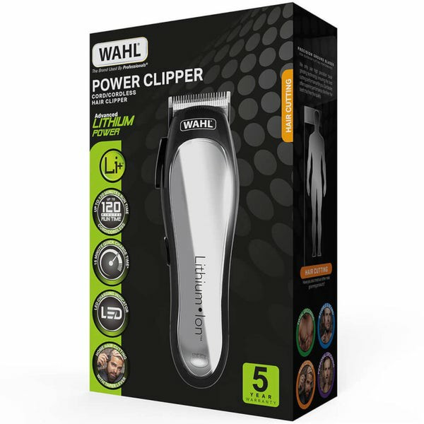 Clipper Kit Lithium Power Black Electric Razors