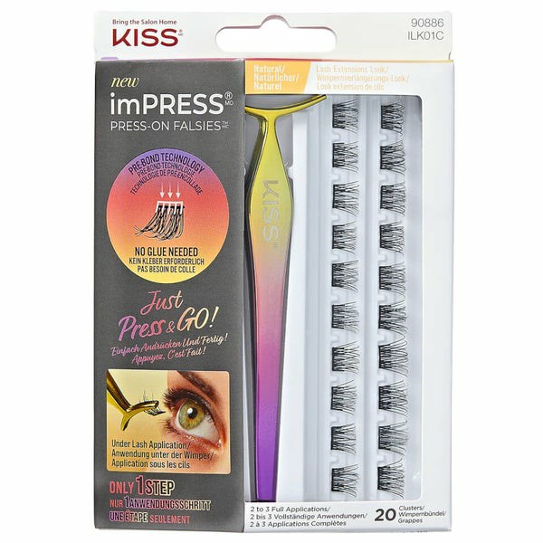 Impress Falsies Press-On False Lash Kit – Natural Electricals & Tools