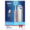 Pro 3500 3D White Pink Electric Toothbrush With Travel Case Electric Toothbrushes & Flossers