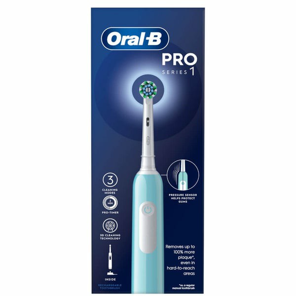 Pro Series 1 Cross Action Blue Electric Rechargeable Toothbrush Electric Toothbrushes & Flossers