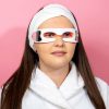 Radiant Eyes Red Led Light Goggles Electrical Facial Devices