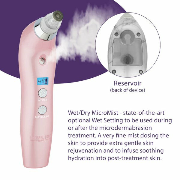 Sonic Refresher Wet/Dry Sonic Microdermabrasion And Pore Extraction System (Various Shades) Electrical Facial Devices